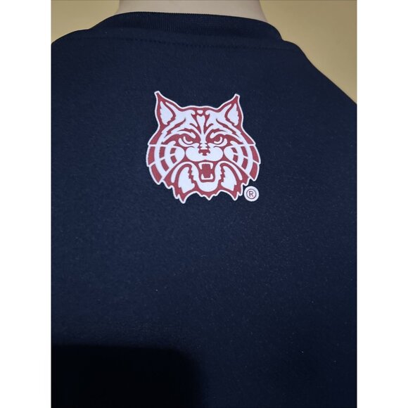 NEW Arizona Wildcats Colosseum  Blue Red Performance Shirt Men's L - Picture 6 of 8